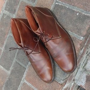 J&M Chukka boots in brown